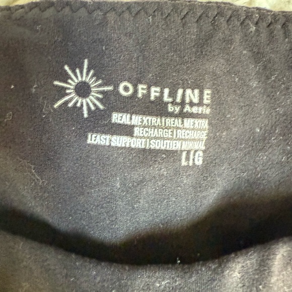 Aerie Offline High Neck Light support sports bra - Picture 2 of 3